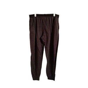 OT Revolution Sweatpants Joggers Charcoal Black Men Size L Elastic Waist Tapered